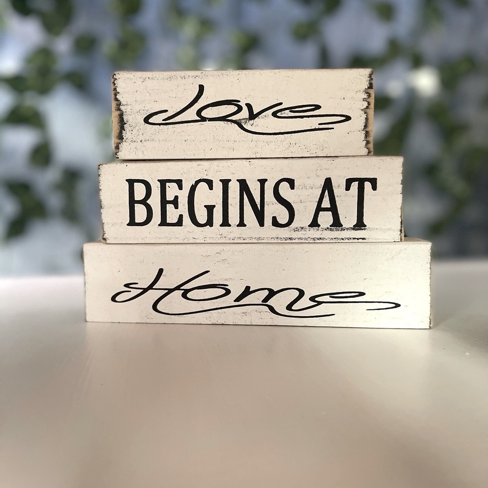 Wooden home decor